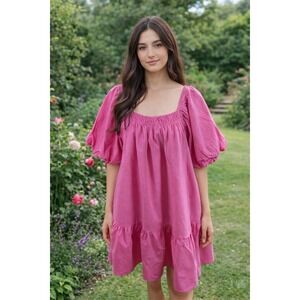 Entro Pink Mini Dress